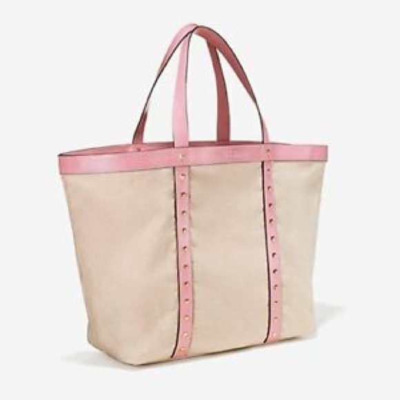 VICTORIA SECRET LIMITED EDITION BEIGE CANVAS TOTE - Picture 3 of 8